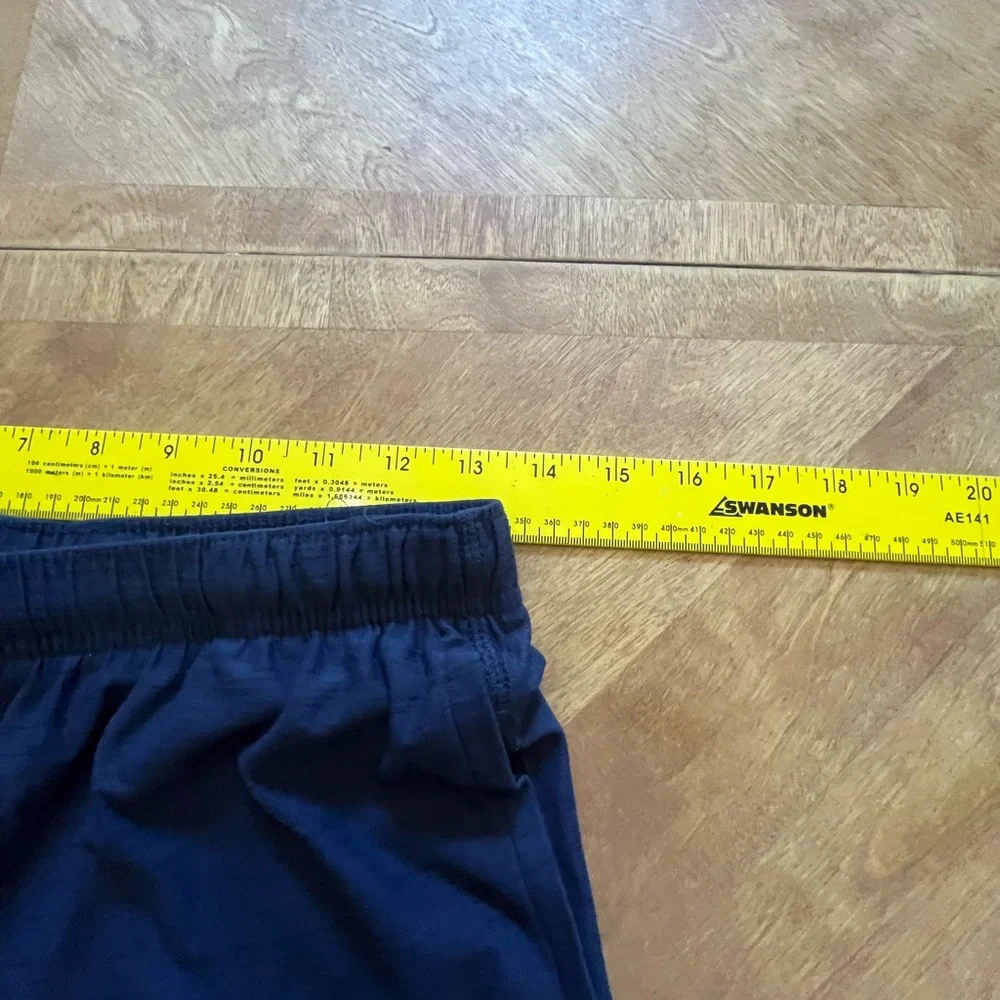 Marled Dark Blue Athletic Shorts - Old Navy - Kids - XXL (18–20)